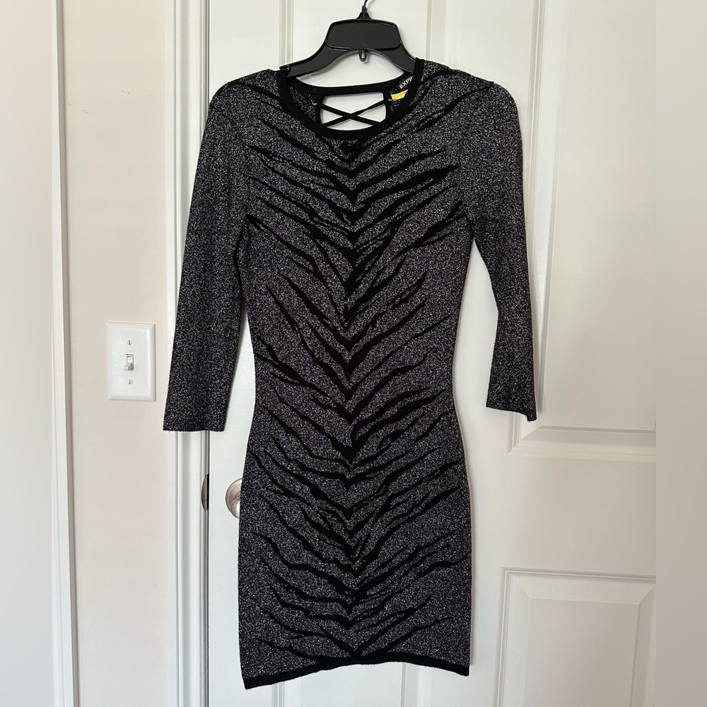 Express black dress
